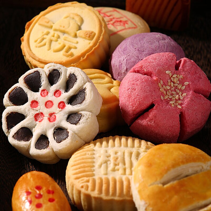 Jujube Cake Boxed Set Manufacturer - Casual Snacks Traditional Pastry Heart Jujube Puff