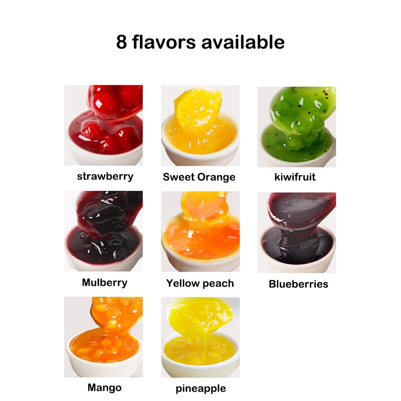 Mango Jam Manufacturer - 2kg Pulp Jam Baking Dessert Milk Tea Store