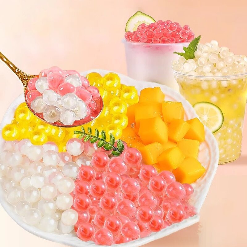 Bubble Tea Popping Boba Supplier - Horseshoe Mango Explosion Egg Bursting Boba