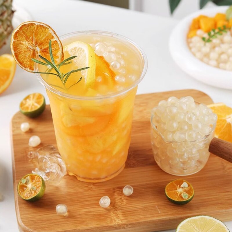 Blueberries Strawberries Popping Boba Manufacturer - Mangoes Bubble Tea Ready to Eat Desserts