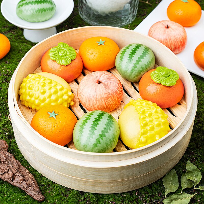 Chinese-style Filled Pastries Manufacturer - Quick-frozen Pastry Flour and Fruit-shaped Pastries