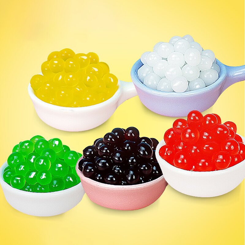 Dessert Baking Ingredients Supplier - Horseshoe Bursting Pearl for Milk Tea Shops