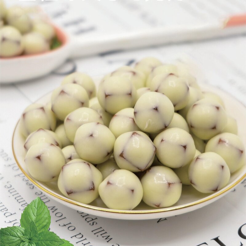 Pure Cocoa Butter Chocolate Manufacturer - Milk Sandwich Snack Beans with Matcha Hazelnuts