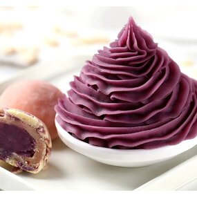 Moon Cake Filling Supplier - Matcha Purple Potato Red Bean Soup Egg Yolk Crisp Filling