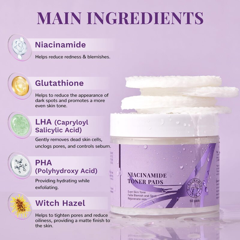 Niacinamide Pads Manufacturer - Glutathione Oil Control Pads