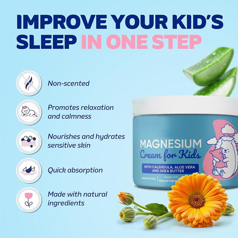 Magnesium Sleep Cream Supplier - Soothe Muscle Tension Relaxation