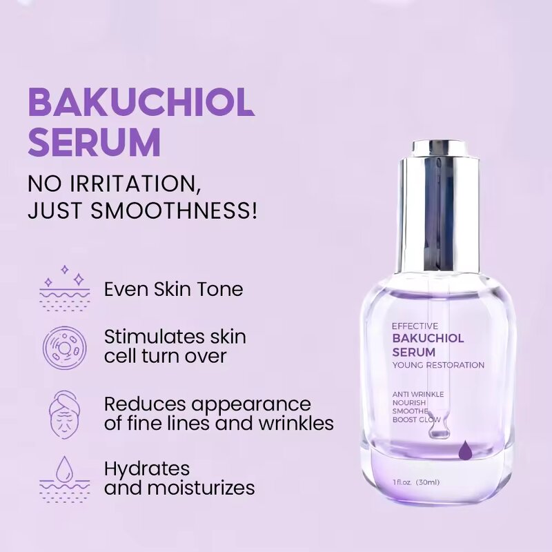 Face Serum Supplier - Peptides Bakuchiol Anti Wrinkle