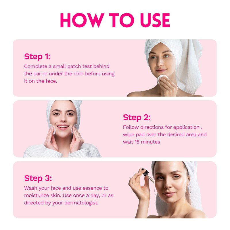 Face Care Supplier - Glycolic Acid Pimples Remover Lightening