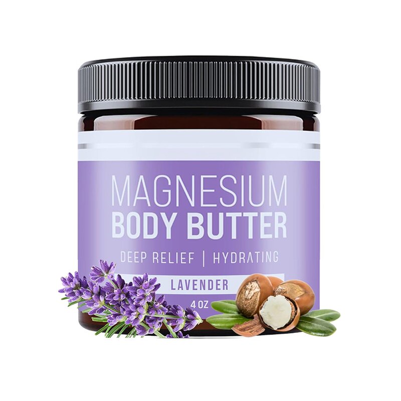 Magnesium Body Butter Factory - Lavender Hydrate Skin Calm Legs