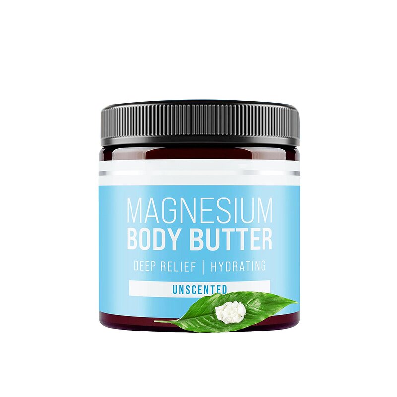 Magnesium Body Butter Supplier - Unscented Muscle Hydrate Calm