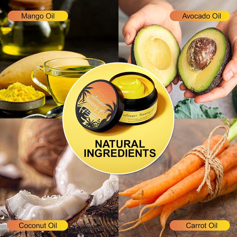 Tanning Accelerator Factory - Vegan Solarium Gel Intensifying