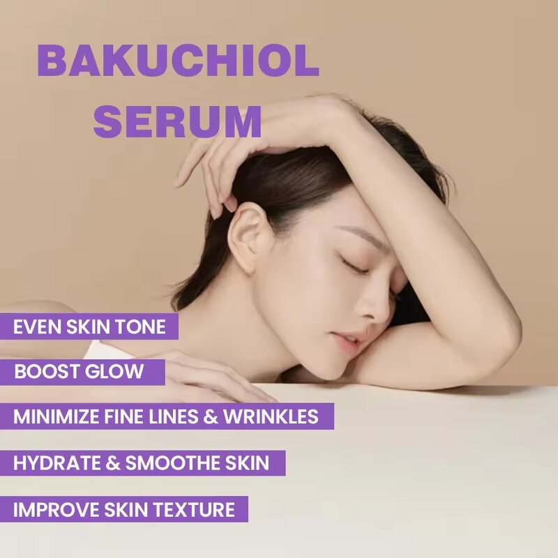 Face Serum Supplier - Peptides Bakuchiol Anti Wrinkle