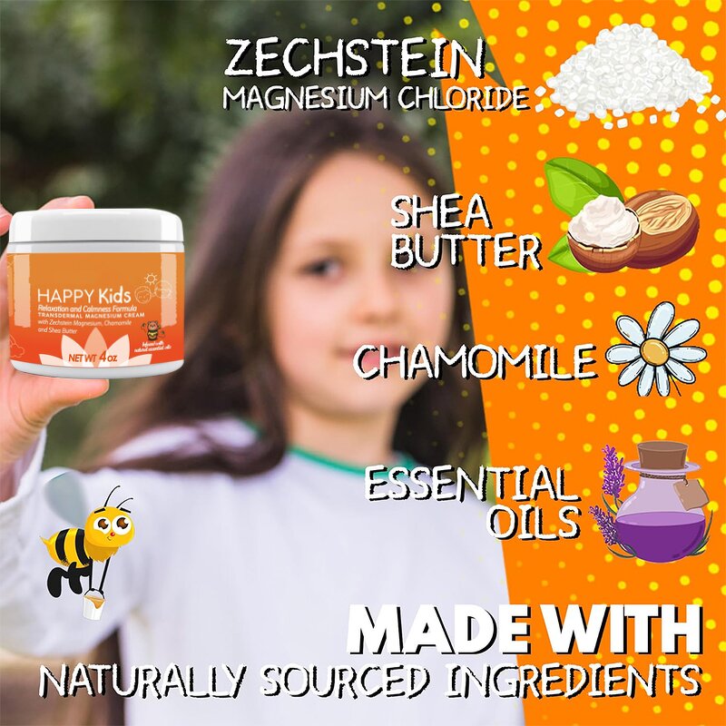 Magnesium Cream Manufacturer - Sleep Relax Smooth Muscle for Kids