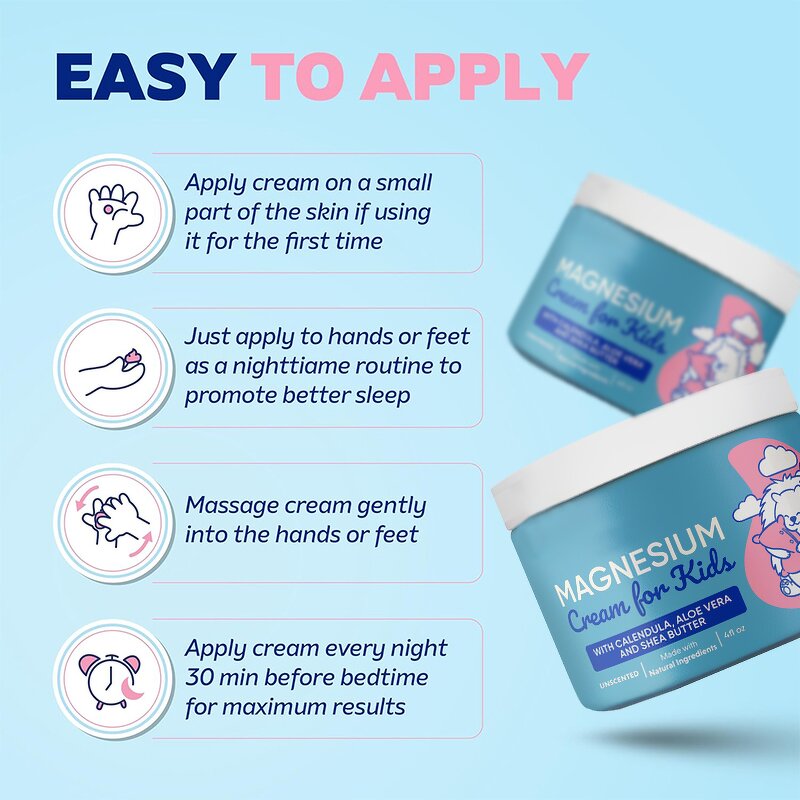 Magnesium Sleep Cream Supplier - Soothe Muscle Tension Relaxation