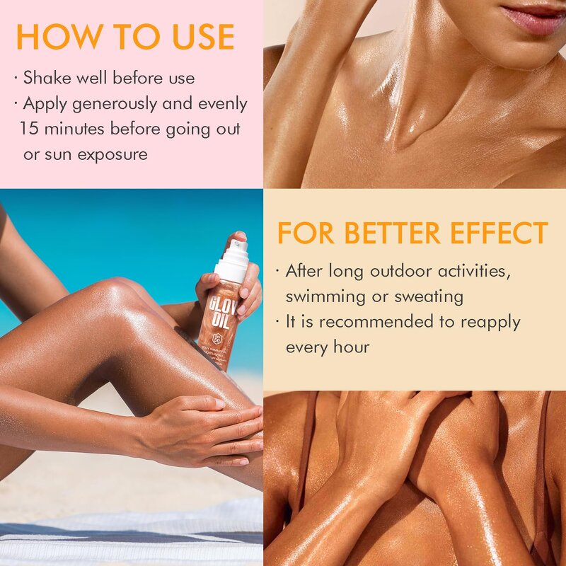 Body Glow Oil Factory - Luxury Glitter Liquid Highlighter