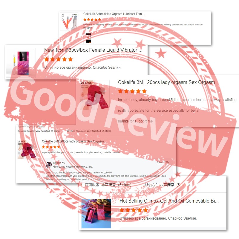 CokeLife 10ML Vaginal Tightening Gel Exciter Orgasmo Lubricant Lube OEM  Yoni Gel for Women Clit Sensitizing Gel