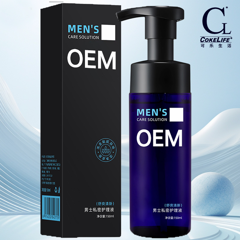 CokeLife Foaming Private Part Wash Ph Balanced Vagina Care Men Moisturizing Body Wash Natural Intimate Wash for Men