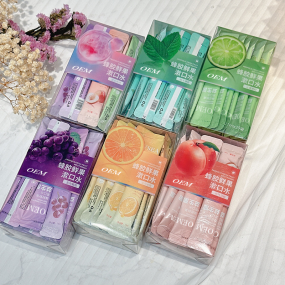 CokeLife OEM 11Ml*22pcs Fruity Mouthwash Travel Size Mouth Spray Private Label Mouthwash Mouth Wash Mouth Cleansing Oral Water