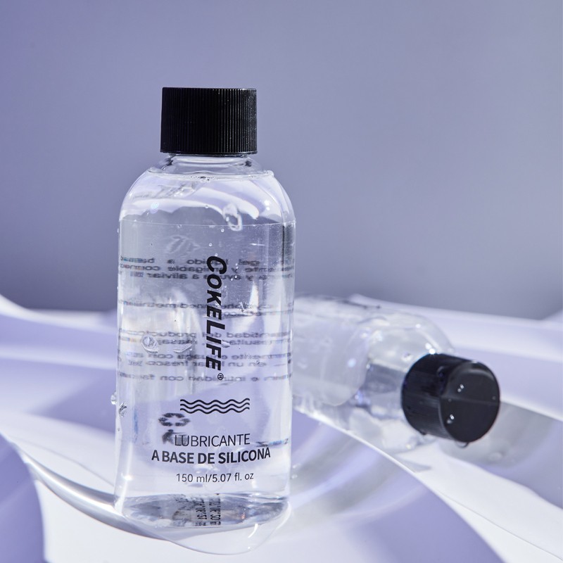 CokeLife Wholesale Factory Price OEM Logo 150ML Long Lasting Silicone Lubricant Body Lube Sex Oil Silicone Gel Aanl Sexual Lube