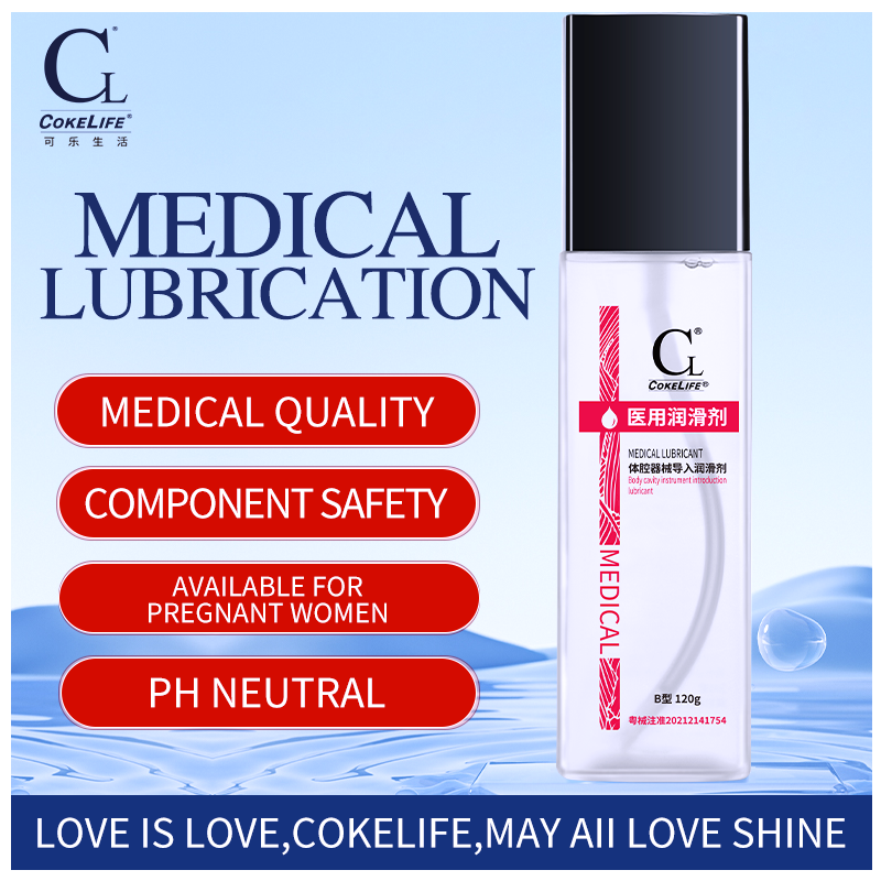 CokeLife  510K Wholesale Private Label Lubricante Sex Lube Medical Grade Water Base Lubricant Personal Lubricant Sample