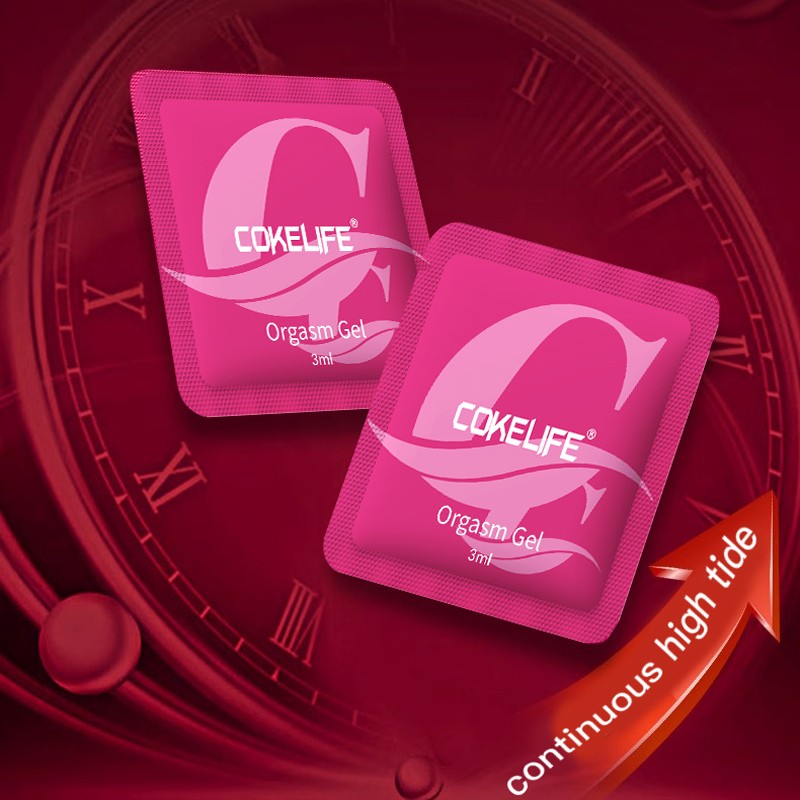 CokeLife 3g Woman Exciter Wholesale OEM ODM Lubricant Gel Vagina Female Vaginal Tightening Shrinking Gel Yoni Gel