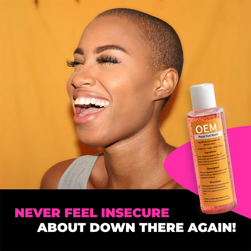 CokeLife Private Label 100% Natural Feminine Yoni Wash Gel Strawberry Balances Ph Eliminate Odor Vaginal Gel Intimate Wash