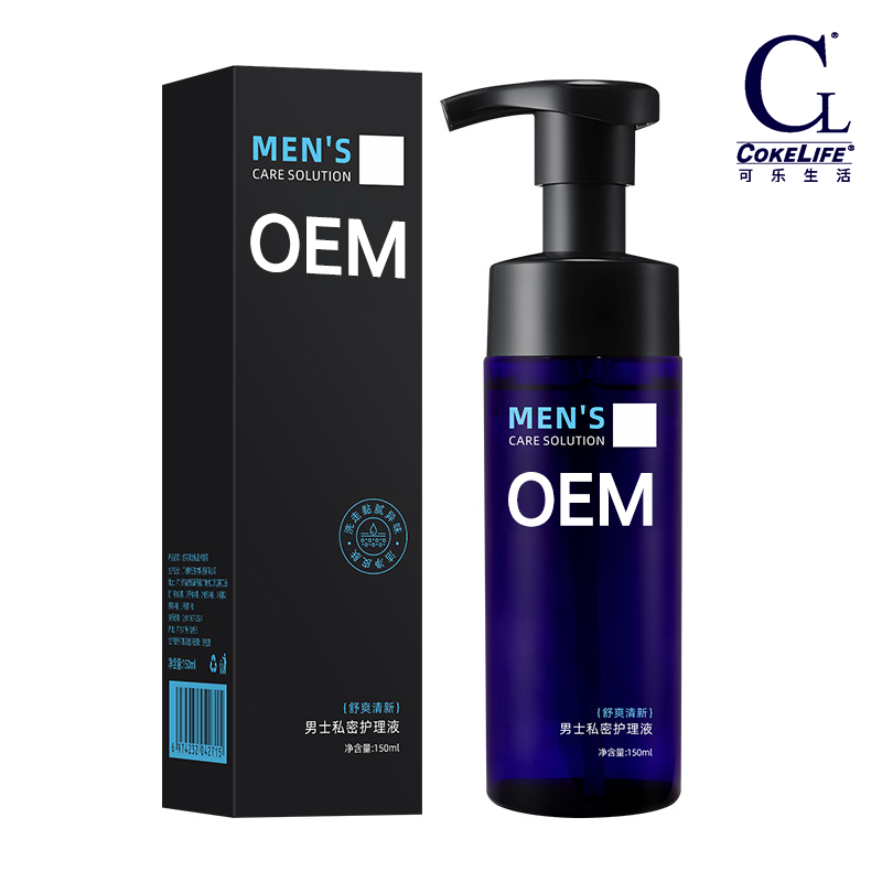 CokeLife Private Label Male Intimate Wash Penis Cleansing Men Intimate Foam Wash for Men'S Health Men Care From 20 Years Factory