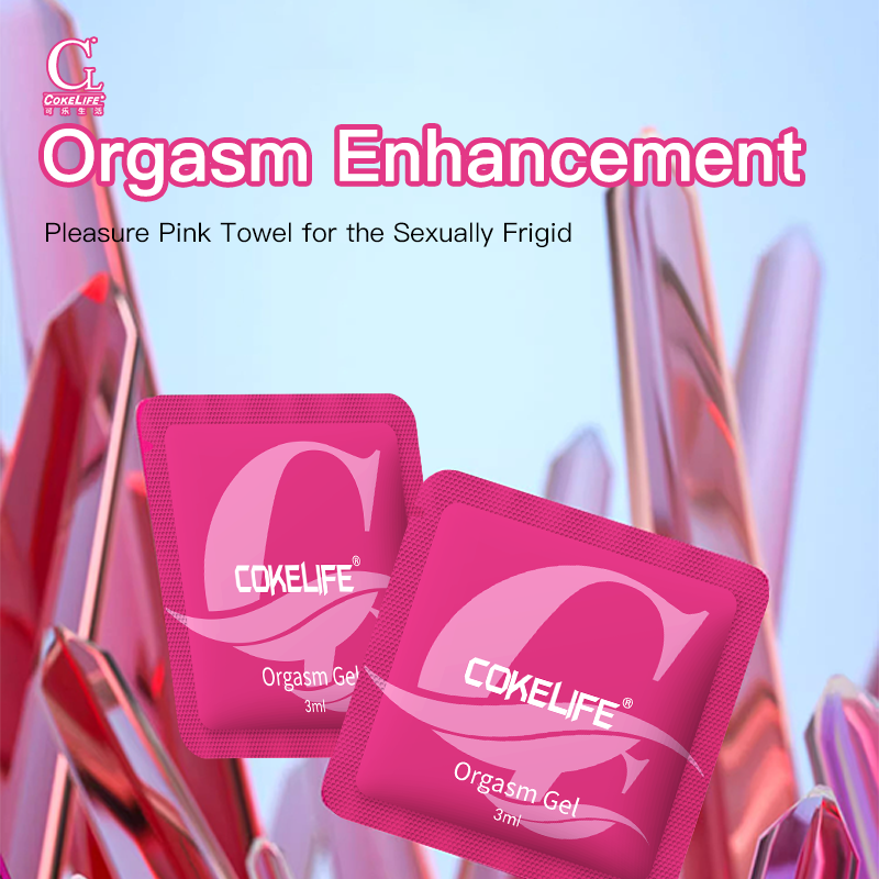 CokeLife 3g Woman Exciter Vagina Tightening Yoni Gel Sachet Climax Stimulant Orgasm Lubricant Libido Enhancer Gel Libido