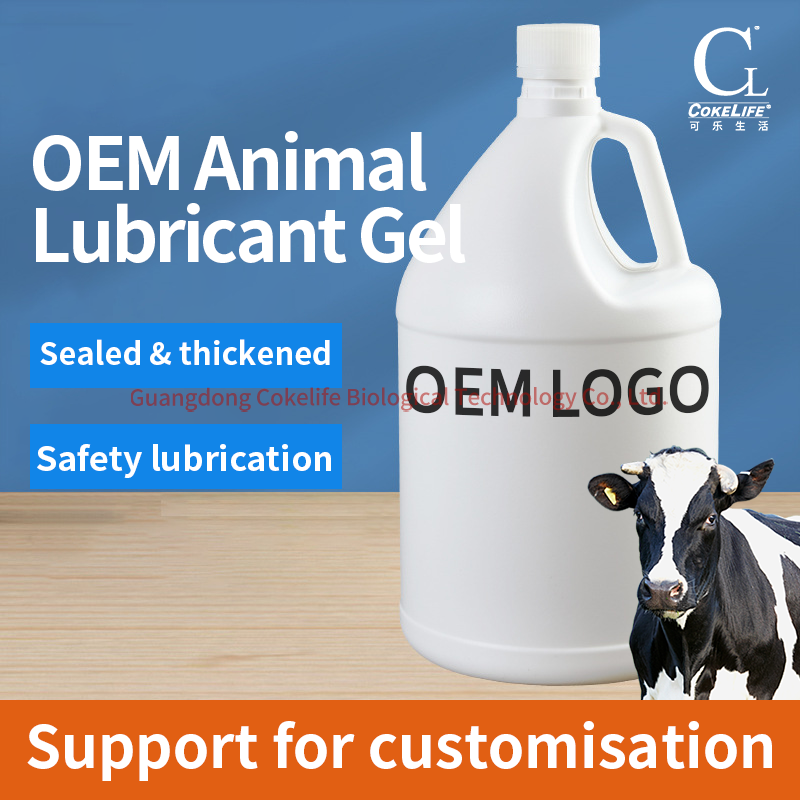 CokeLife Wholesale OEM 3.8L Farm Animal Lube Gel Fertility Lube Animal Consumables for Pig Artificial Insemination Lube for Pigs