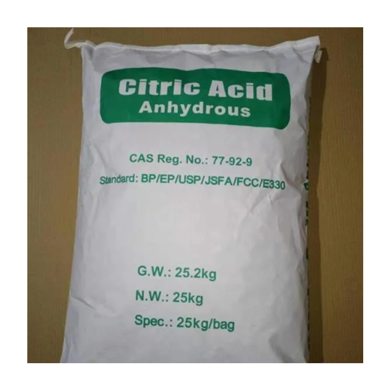 Citric Acid Anhydrous Manufacturer - Bulk Sale Price for Food and Beverage Industry
