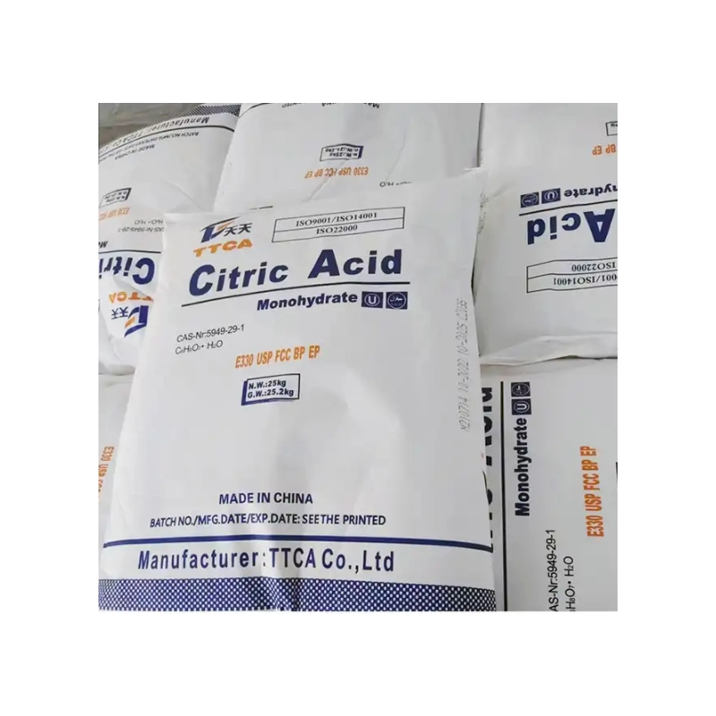 Citric Acid Manufacturer - CAS 77-92-9 Monohydrate Anhydrous Organic Feed Grade