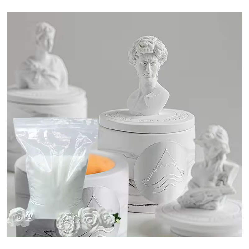 Natural Gypsum Powder Plant Supplier - for Daily Chemicals Edible Tofu Powder