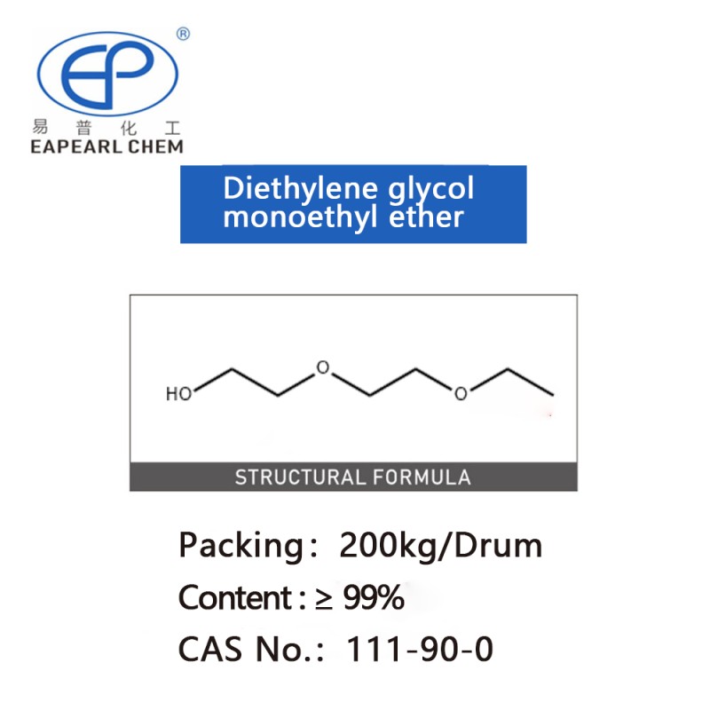 Diethylene Glycol Monoethyl Ether Factory - Industrial Medicine Grade