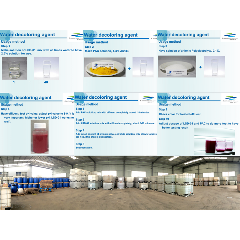 Waste Water Decoloring Agent Manufacturer - for Textile Sewage Treatment