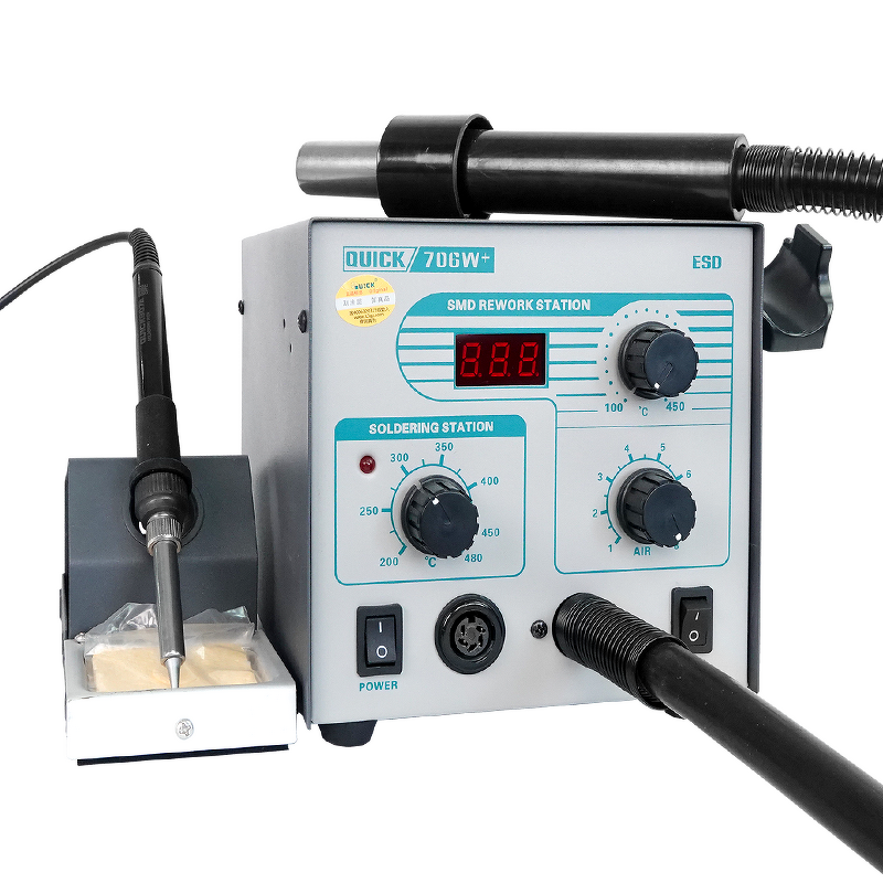 Digital Soldering Station Factory - Quick 706w+ Lead Free Bga Rework Station