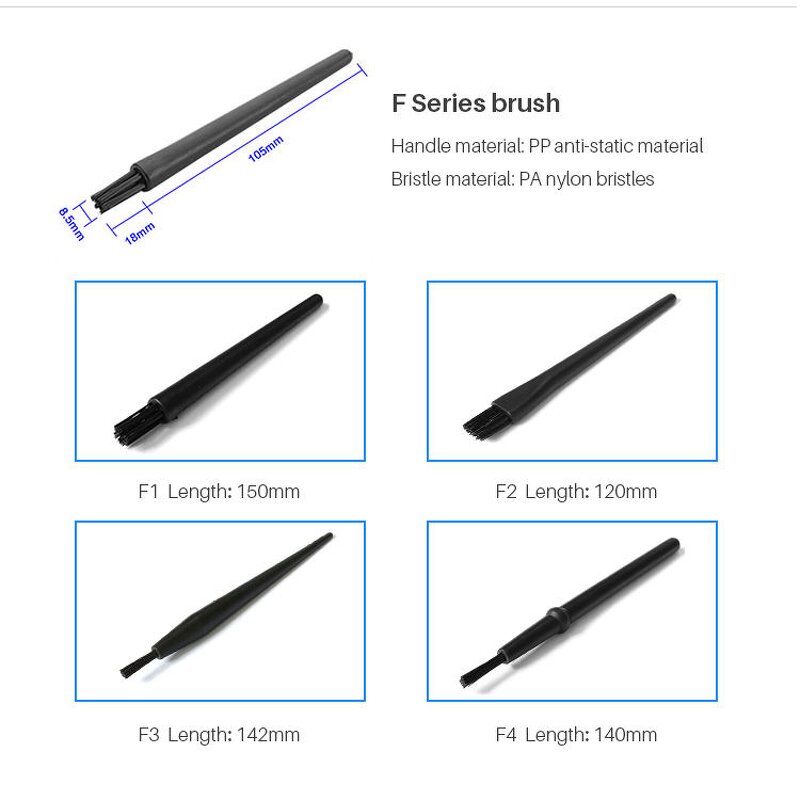 ESD Cleaning Brush Supplier - Soft Nylon PCB Safety Product Brush