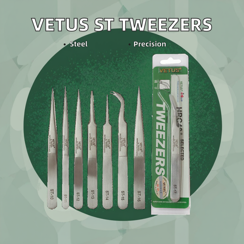 ESD Safe Tweezers Supplier - Professional Electronics Repair Fine Point Precision