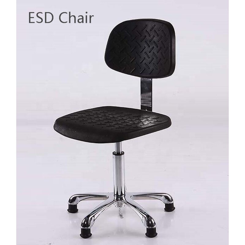 Antistatic Leather Chair Manufacturer - Adjustable Laboratory Clean Room Chair