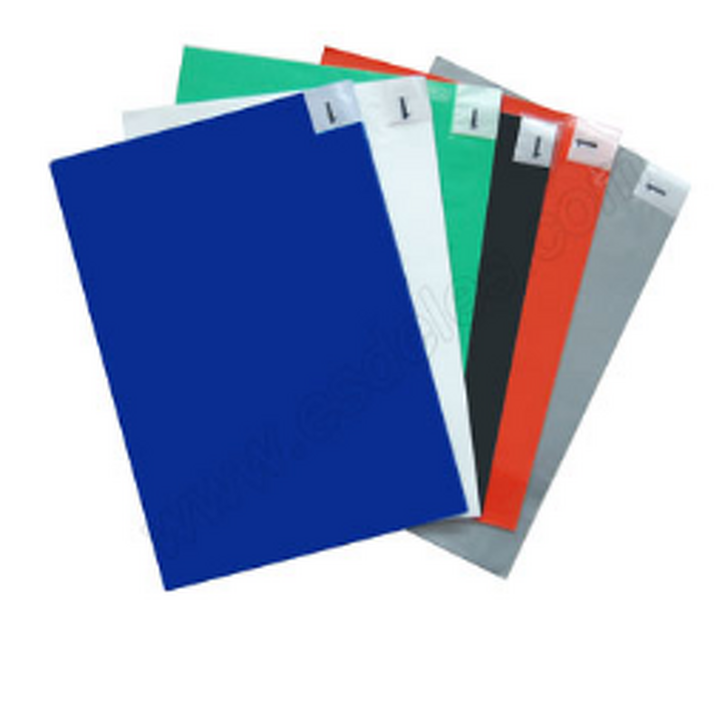 ESD Cleanroom Sticky Mat Factory - High-adhesion White Blue PE Floor Mat