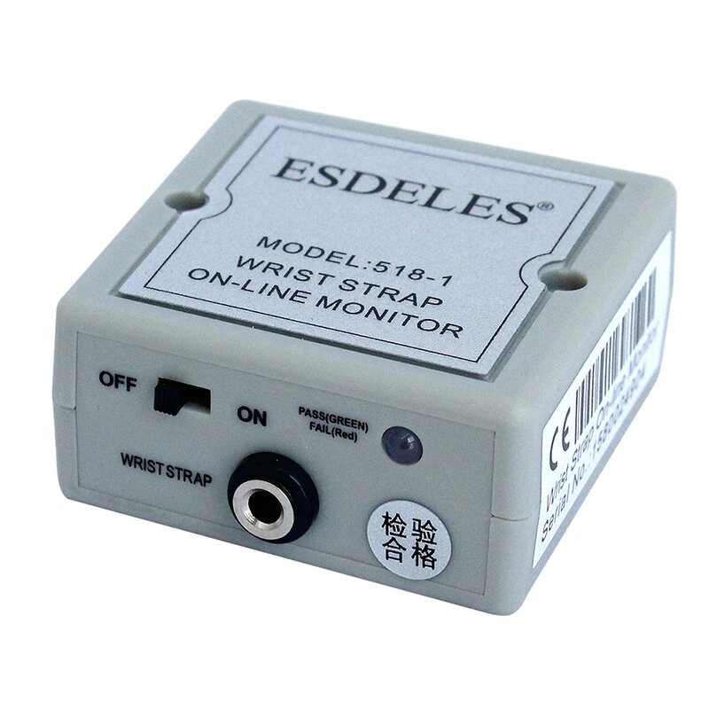 Antistatic Online Monitor Factory - Single Double Channel Bracelet Tester