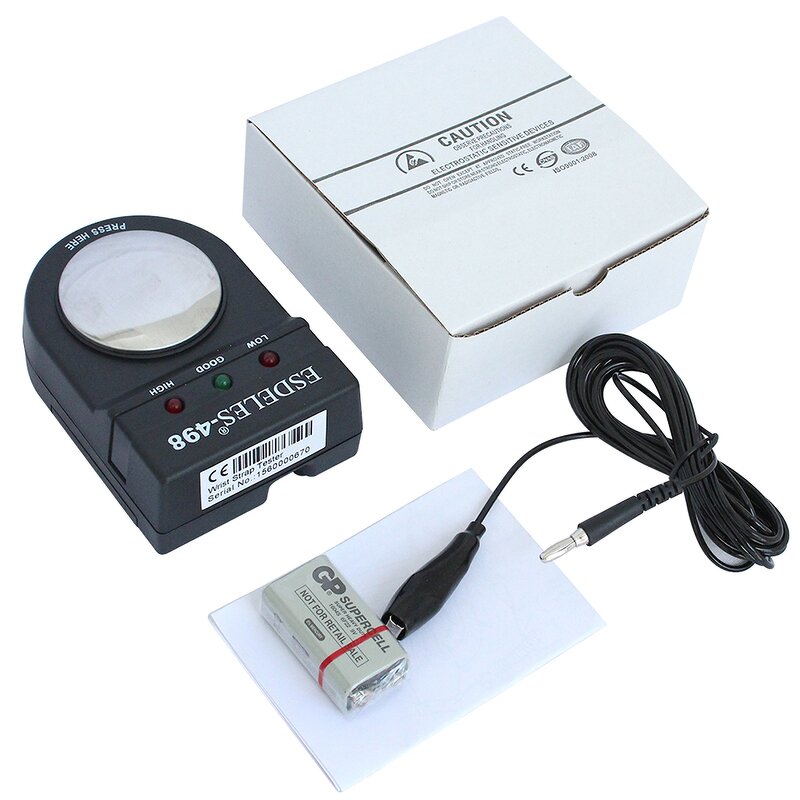 ESD Wrist Band Tester Supplier - Economical Antistatic Cleanroom Tester 498