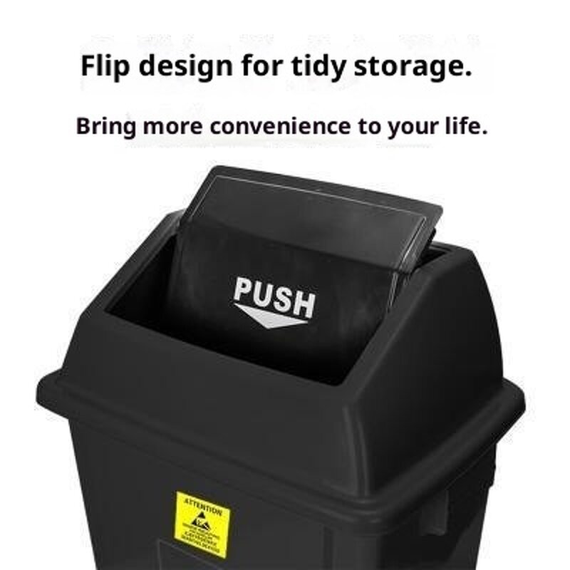 Anti-static Trash Can Supplier - ESD15L Clean Room Storage Bucket with Lid