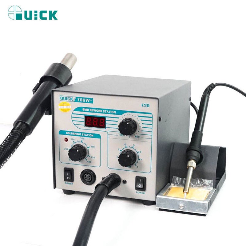 Digital Soldering Station Factory - Quick 706w+ Lead Free Bga Rework Station