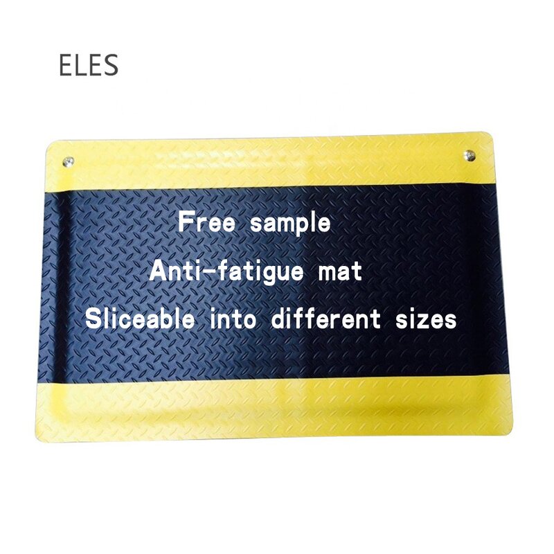 Anti Fatigue Mat Factory - Customized Pattern EPDM Rubber Industrial Mat