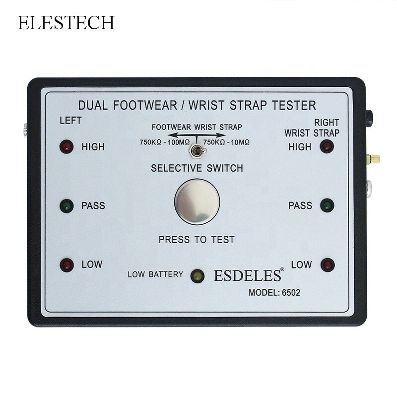 ESD Checker Manufacturer - Wrist Strap and Shoe Tester Anti-Static Tester