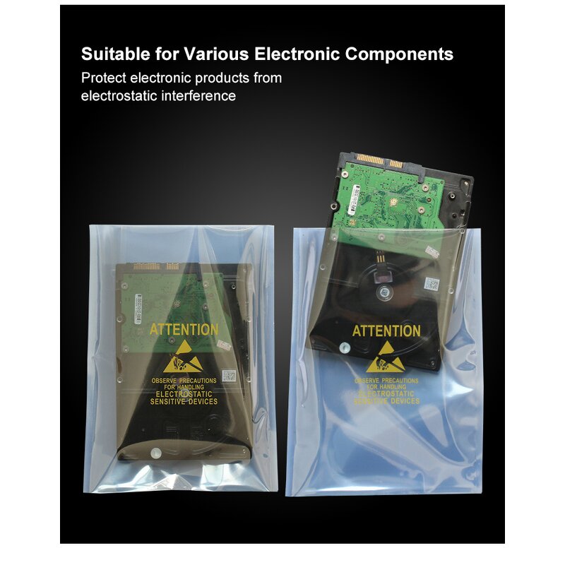 Antistatic PE Bag Factory - Customized LDPE PCB Shielding Zipper Bag