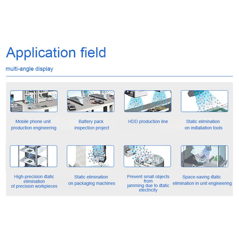 Air Ionizing Fan Manufacturer - PC Blower Desktop ESD Ionizing Air Blower