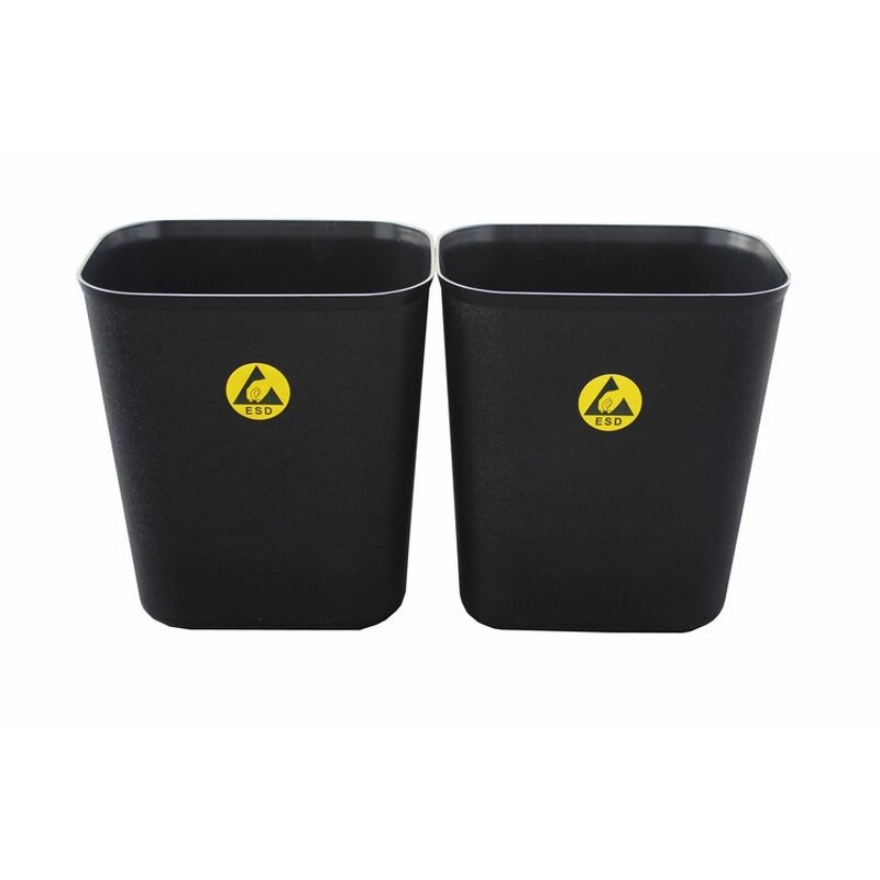 Anti-static Trash Can Supplier - ESD15L Clean Room Storage Bucket with Lid