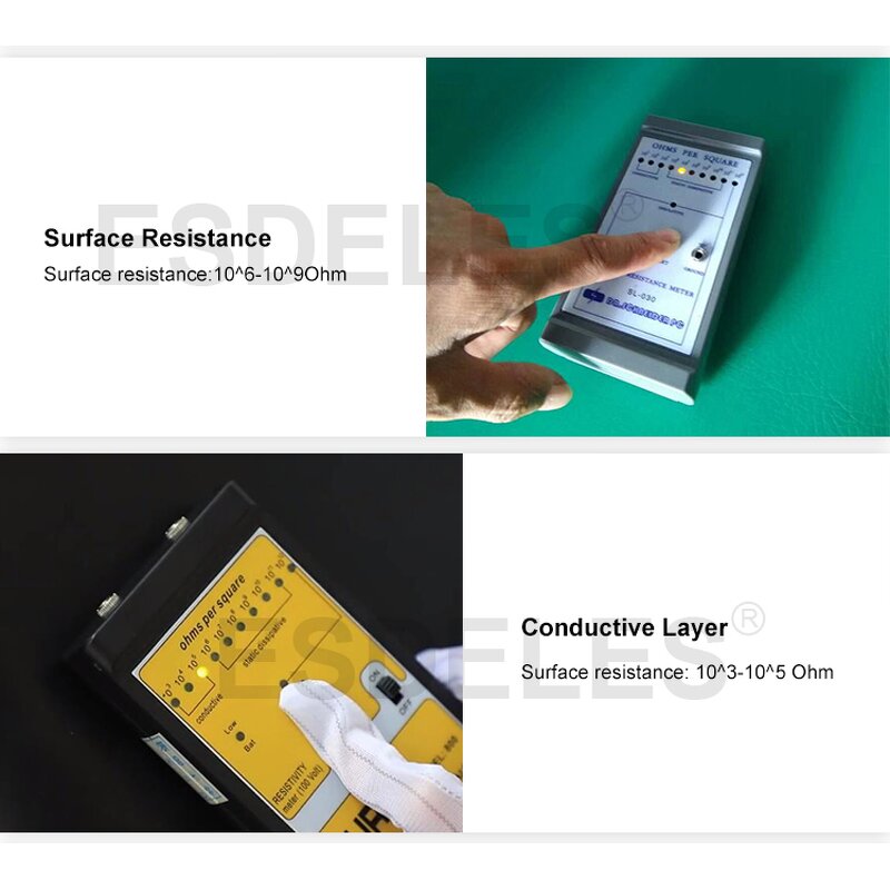 ESD Rubber Mat Factory - Black Blue Green 2 Layer Anti Static Table Mat