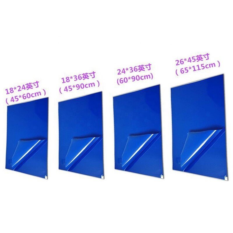 Cleanroom Sticky Mat Supplier - Blue Tacky Mat for Lab Construction